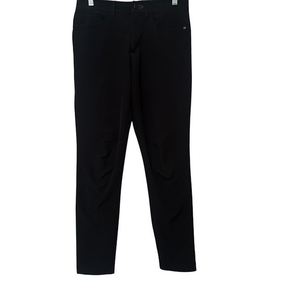Public Rec Black Dealmaker 5 Pocker Performance Slim Leg Chino Pants 28 / 30 - Picture 1 of 4